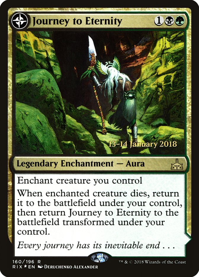 Journey to Eternity // Atzal, Cave of Eternity [Rivals of Ixalan Prerelease Promos] - Devastation Store | Devastation Store