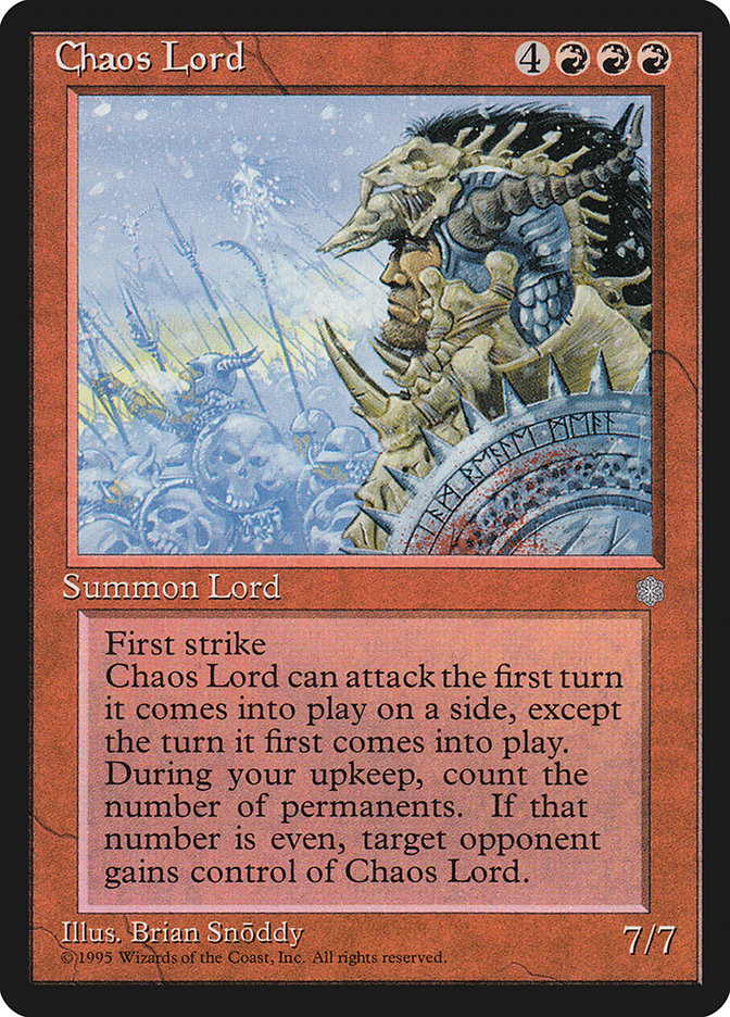 Chaos Lord [Ice Age] | Devastation Store