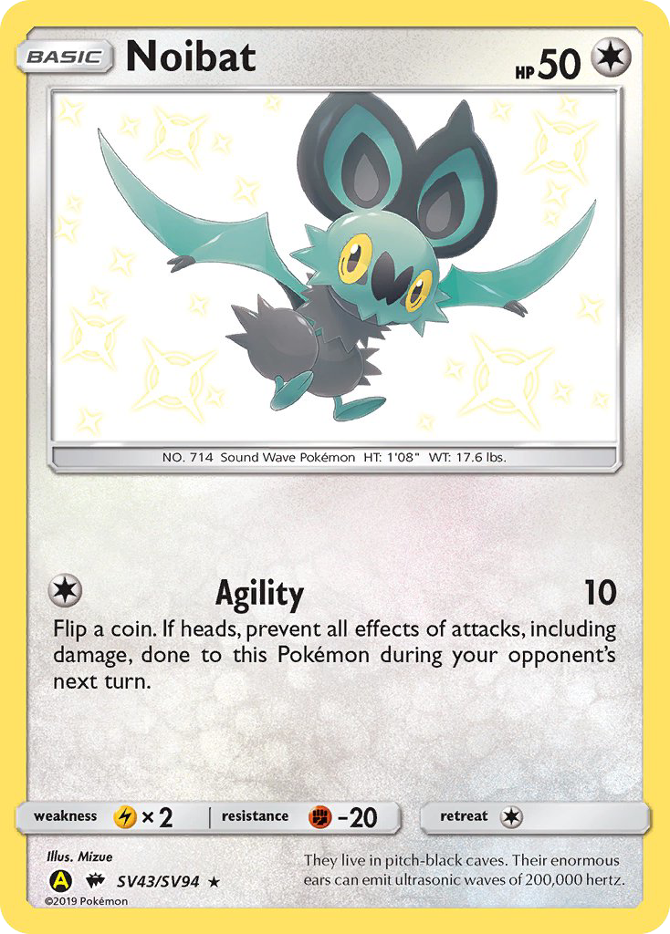 Noibat (SV43/SV94) [Sun & Moon: Hidden Fates - Shiny Vault] | Devastation Store