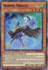 Harpie Oracle (Blue) [LDS2-EN077] Ultra Rare | Devastation Store