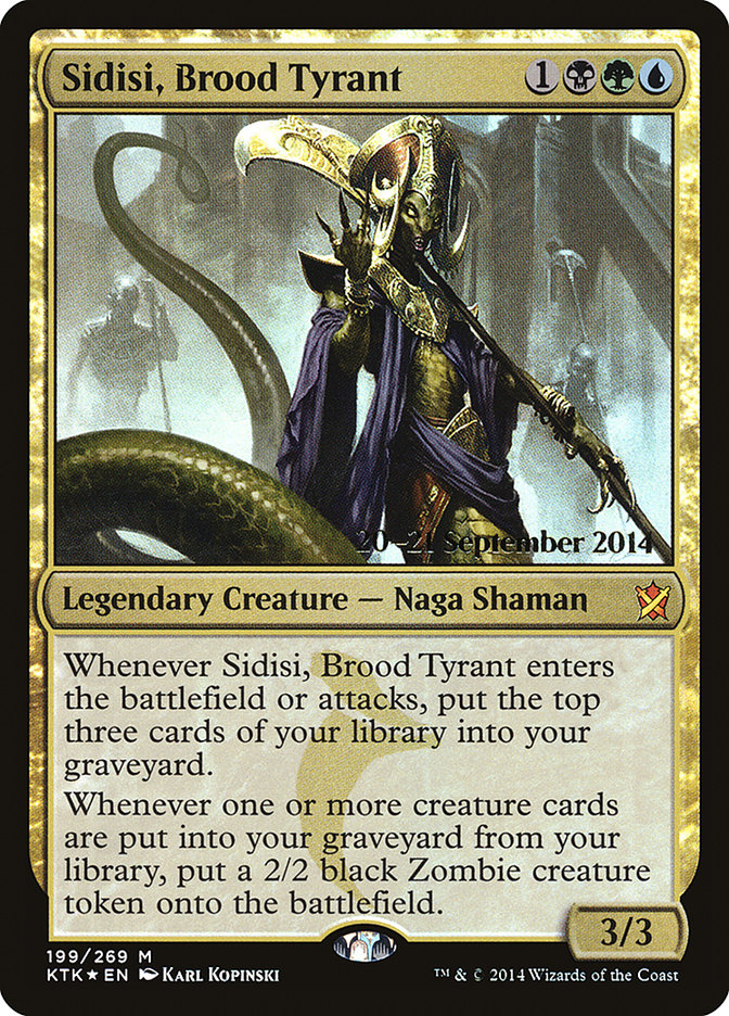 Sidisi, Brood Tyrant  [Khans of Tarkir Prerelease Promos] | Devastation Store