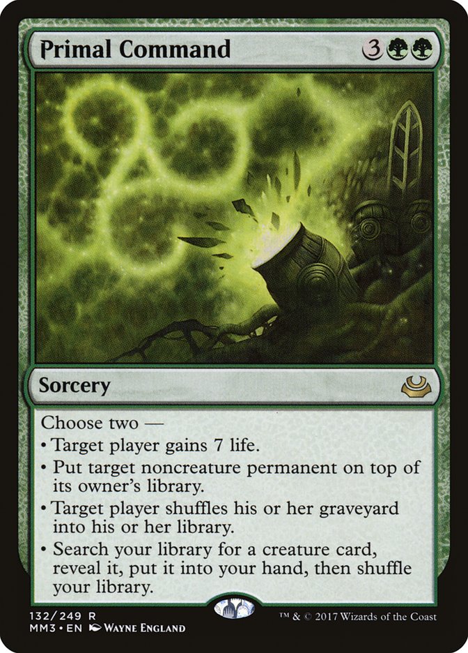 Primal Command [Modern Masters 2017] | Devastation Store