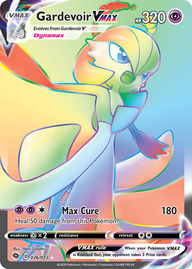 Gardevoir VMAX (076/073) [Sword & Shield: Champion's Path] | Devastation Store