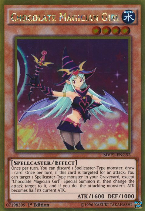 Chocolate Magician Girl [MVP1-ENG52] Gold Rare | Devastation Store