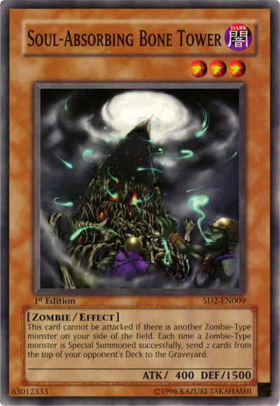 Soul-Absorbing Bone Tower [SD2-EN009] Common | Devastation Store