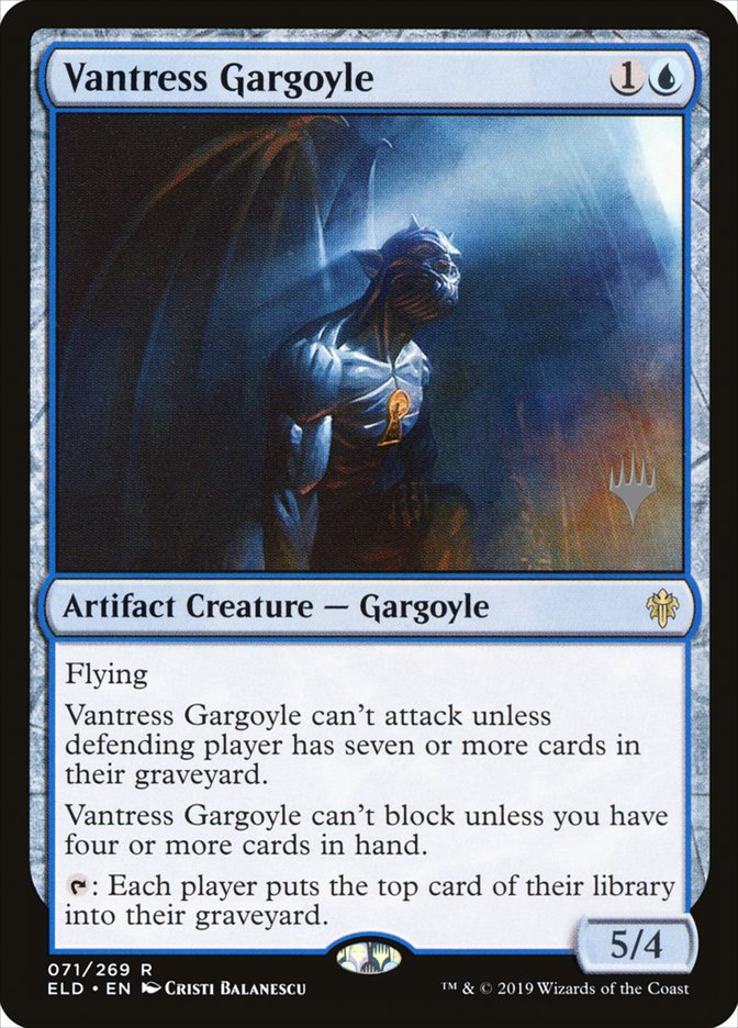 Vantress Gargoyle (Promo Pack) [Throne of Eldraine Promos] | Devastation Store