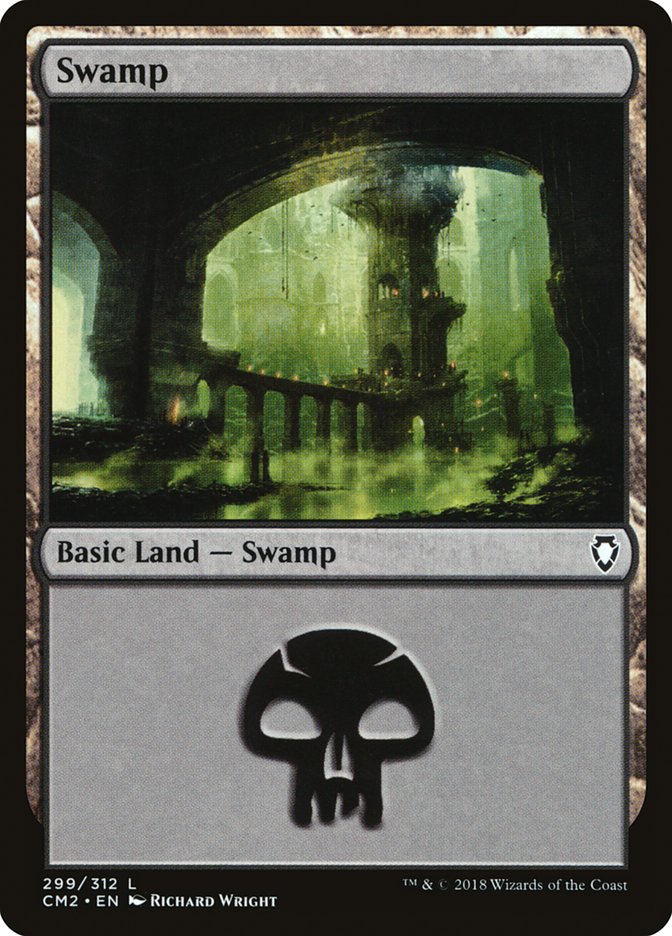 Swamp (299) [Commander Anthology Volume II] - Devastation Store | Devastation Store