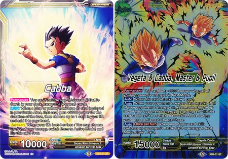 Cabba // Vegeta & Cabba, Master & Pupil [XD1-01] | Devastation Store