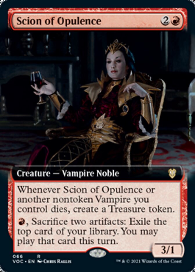 Scion of Opulence (Extended) [Innistrad: Crimson Vow Commander] | Devastation Store