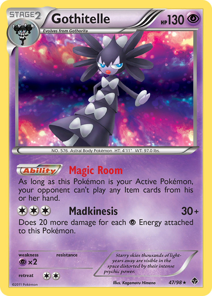 Gothitelle (47/98) [Black & White: Emerging Powers] | Devastation Store