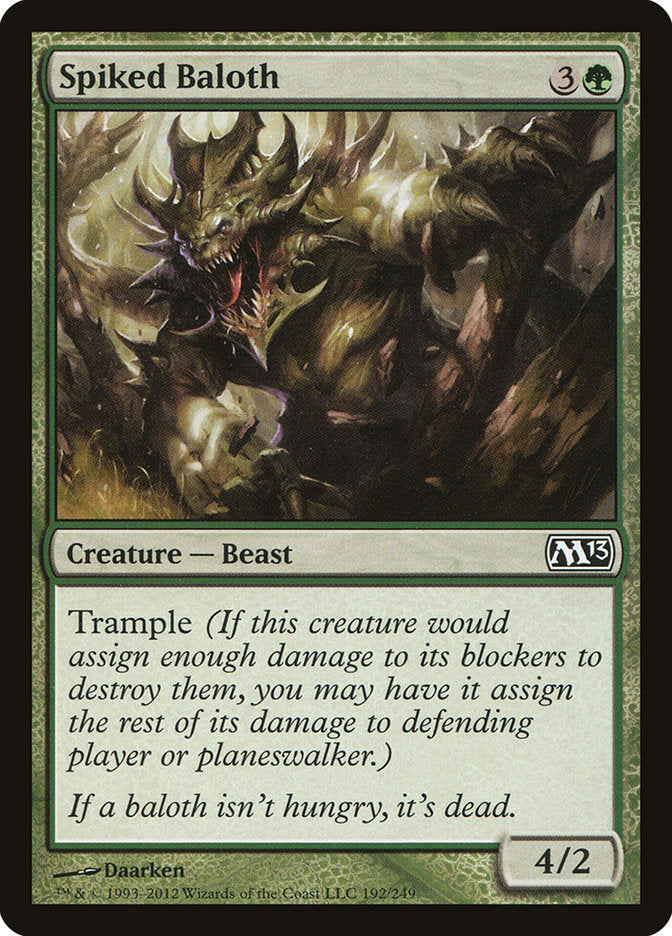 Spiked Baloth [Magic 2013] - Devastation Store | Devastation Store