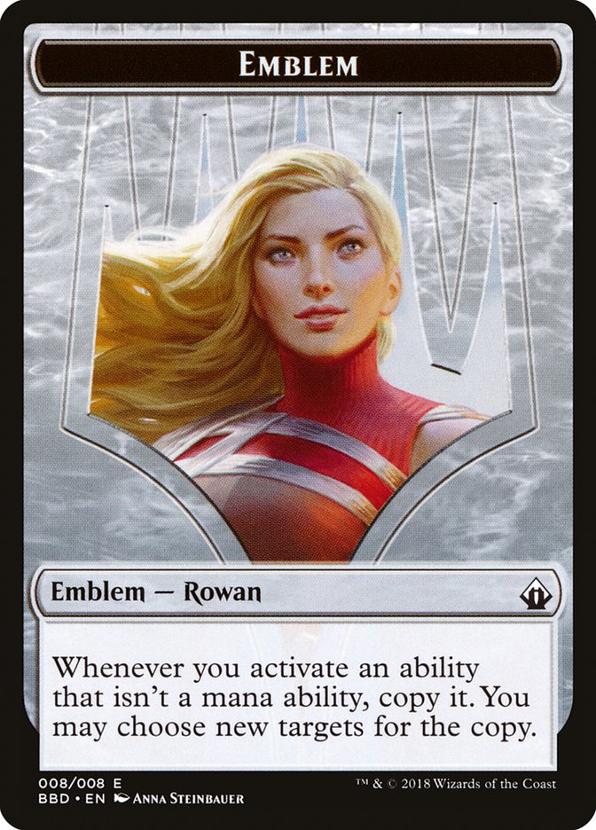 Rowan Kenrith Emblem [Battlebond Tokens] | Devastation Store