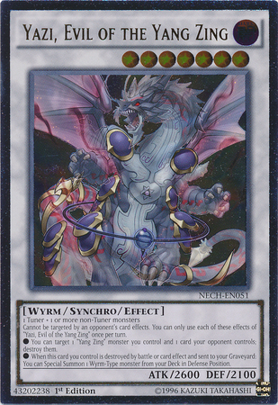 Yazi, Evil of the Yang Zing [NECH-EN051] Ultimate Rare | Devastation Store