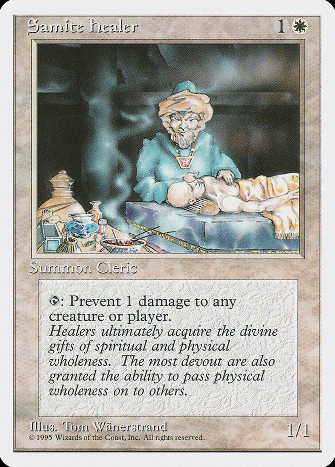 Samite Healer [Fourth Edition] | Devastation Store