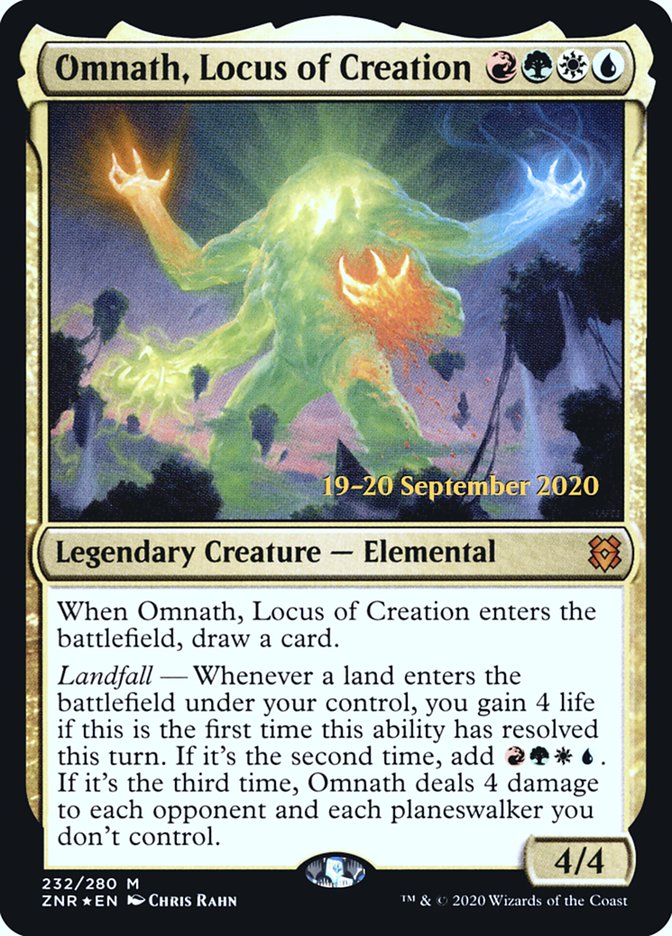 Omnath, Locus of Creation [Zendikar Rising Prerelease Promos] | Devastation Store