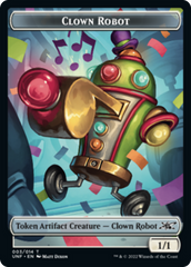 Clown Robot (003) // Storm Crow Double-sided Token [Unfinity Tokens] | Devastation Store