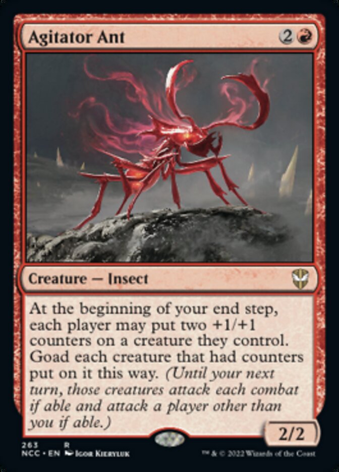 Agitator Ant [Streets of New Capenna Commander] | Devastation Store