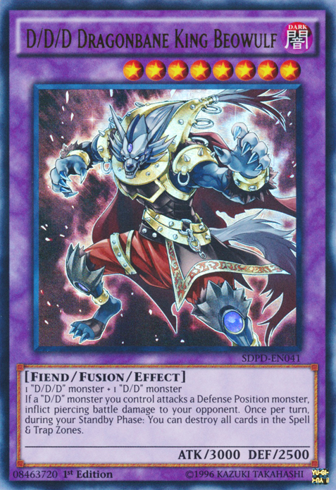 D/D/D Dragonbane King Beowulf [SDPD-EN041] Ultra Rare | Devastation Store