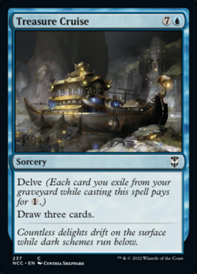 Treasure Cruise [Streets of New Capenna Commander] | Devastation Store