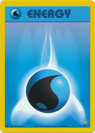 Water Energy (111/111) [Neo Genesis Unlimited] | Devastation Store