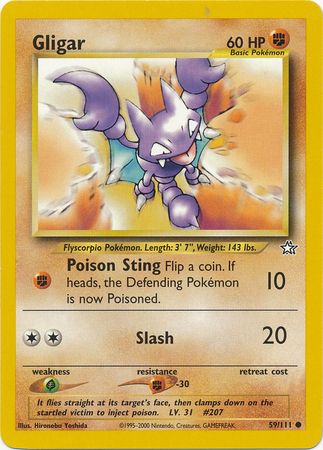 Gligar (59/111) [Neo Genesis Unlimited] | Devastation Store