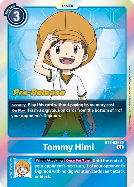 Tommy Himi [BT7-086] [Next Adventure Pre-Release Cards] | Devastation Store