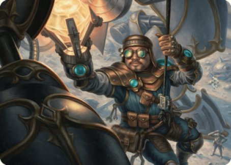 Powerstone Engineer Art Card [The Brothers' War Art Series] | Devastation Store