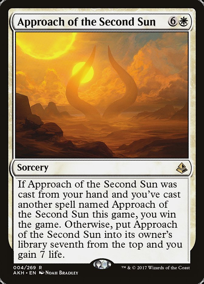 Approach of the Second Sun [Amonkhet] | Devastation Store