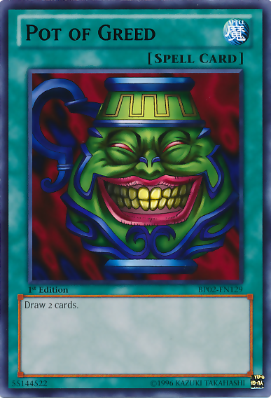 Pot of Greed [BP02-EN129] Mosaic Rare | Devastation Store