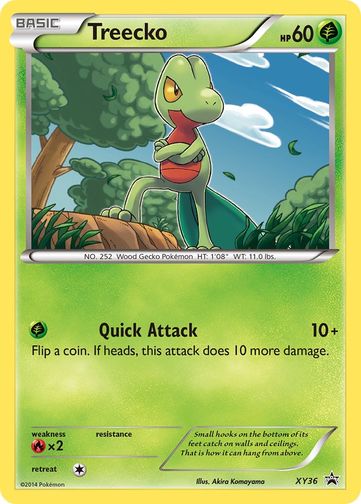 Treecko (XY36) [XY: Black Star Promos] | Devastation Store