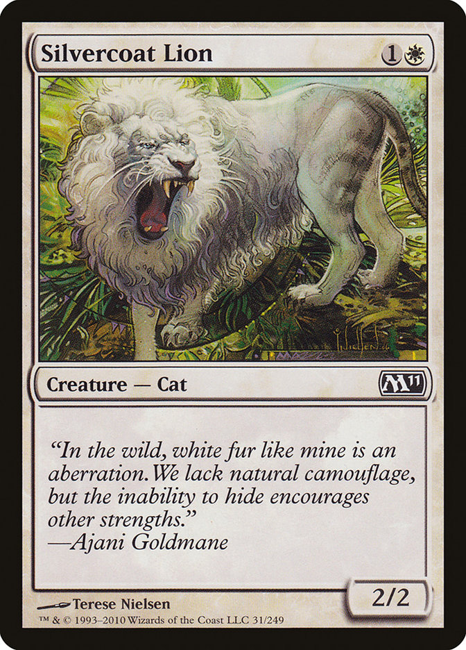 Silvercoat Lion [Magic 2011] | Devastation Store