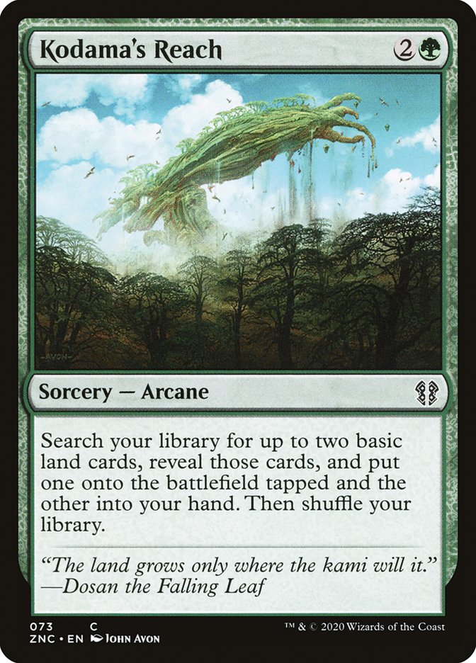 Kodama's Reach [Zendikar Rising Commander] | Devastation Store