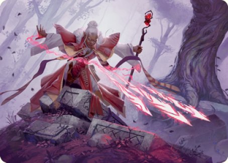 Magic Missile Art Card [Dungeons & Dragons: Adventures in the Forgotten Realms Art Series] | Devastation Store