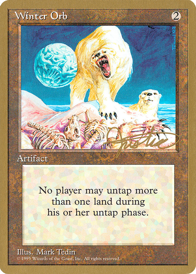 Winter Orb (Mark Justice) [Pro Tour Collector Set] | Devastation Store