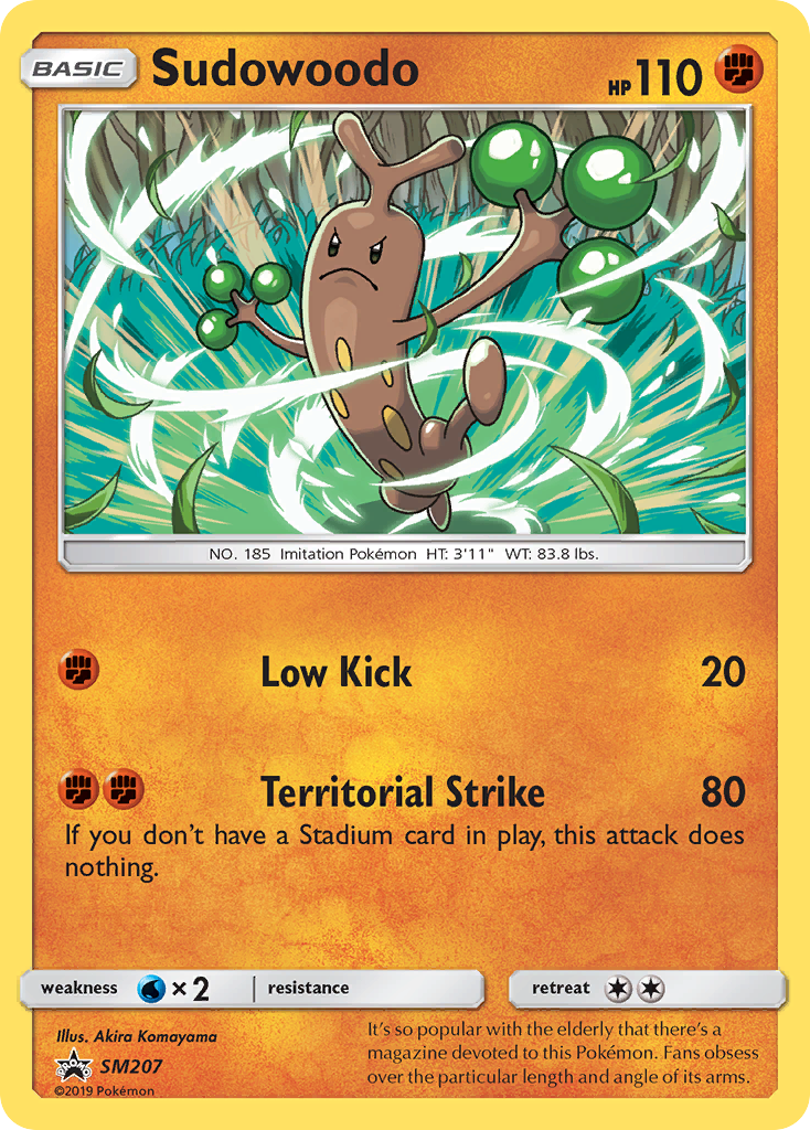 Sudowoodo (SM207) [Sun & Moon: Black Star Promos] | Devastation Store