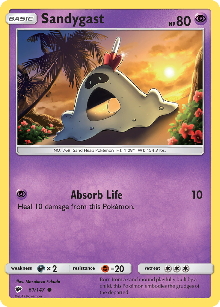 Sandygast (61/147) [Sun & Moon: Burning Shadows] | Devastation Store