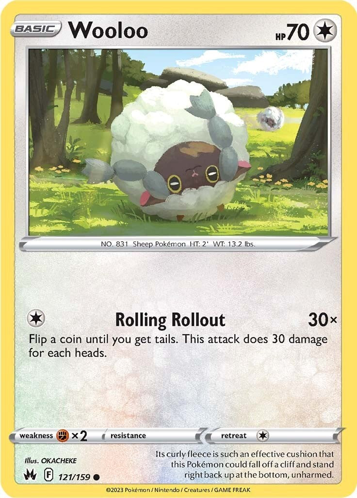 Wooloo (121/159) [Sword & Shield: Crown Zenith] | Devastation Store