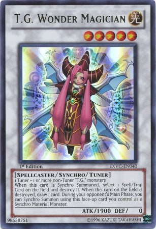 T.G. Wonder Magician [EXVC-EN040] Ultra Rare | Devastation Store