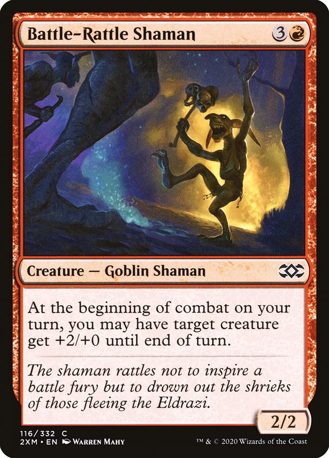 Battle-Rattle Shaman [Double Masters] | Devastation Store