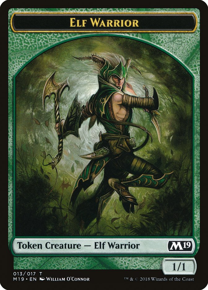 Elf Warrior [Core Set 2019 Tokens] - Devastation Store | Devastation Store