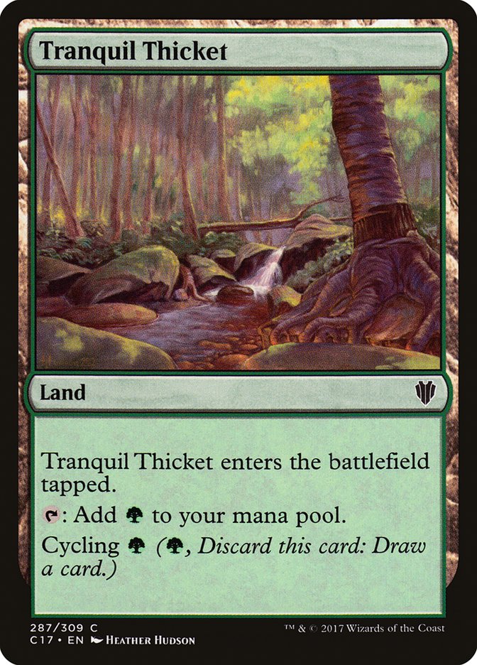 Tranquil Thicket [Commander 2017] - Devastation Store | Devastation Store
