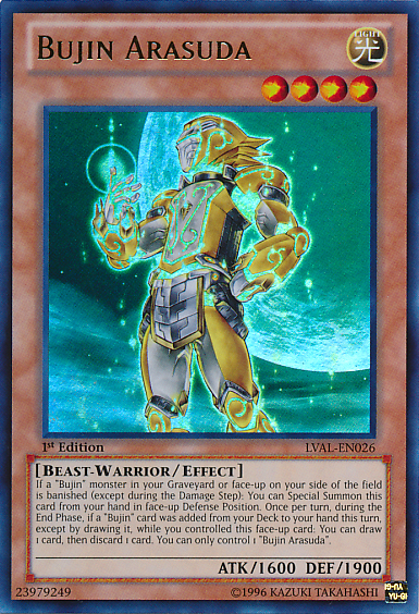 Bujin Arasuda [LVAL-EN026] Ultra Rare | Devastation Store