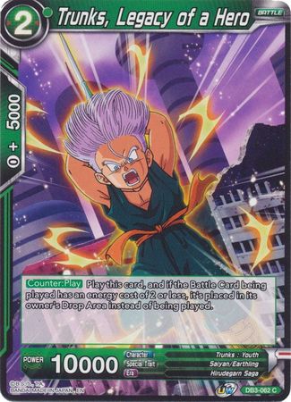 Trunks, Legacy of a Hero [DB3-062] | Devastation Store