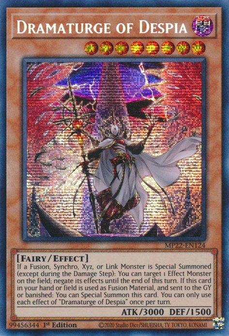 Dramaturge of Despia [MP22-EN124] Prismatic Secret Rare | Devastation Store