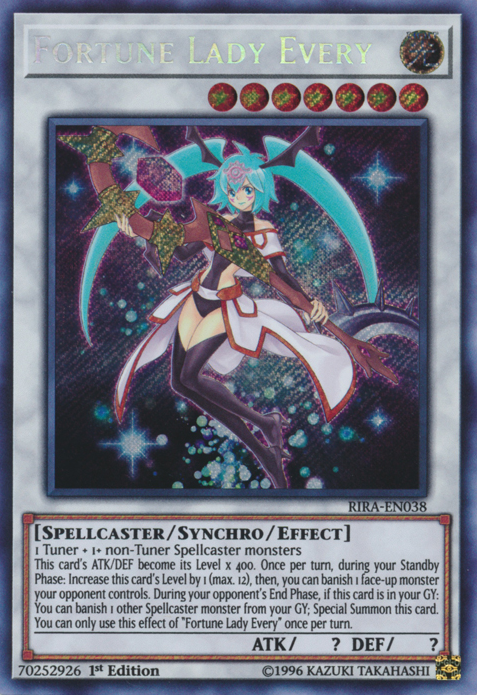 Fortune Lady Every [RIRA-EN038] Secret Rare | Devastation Store