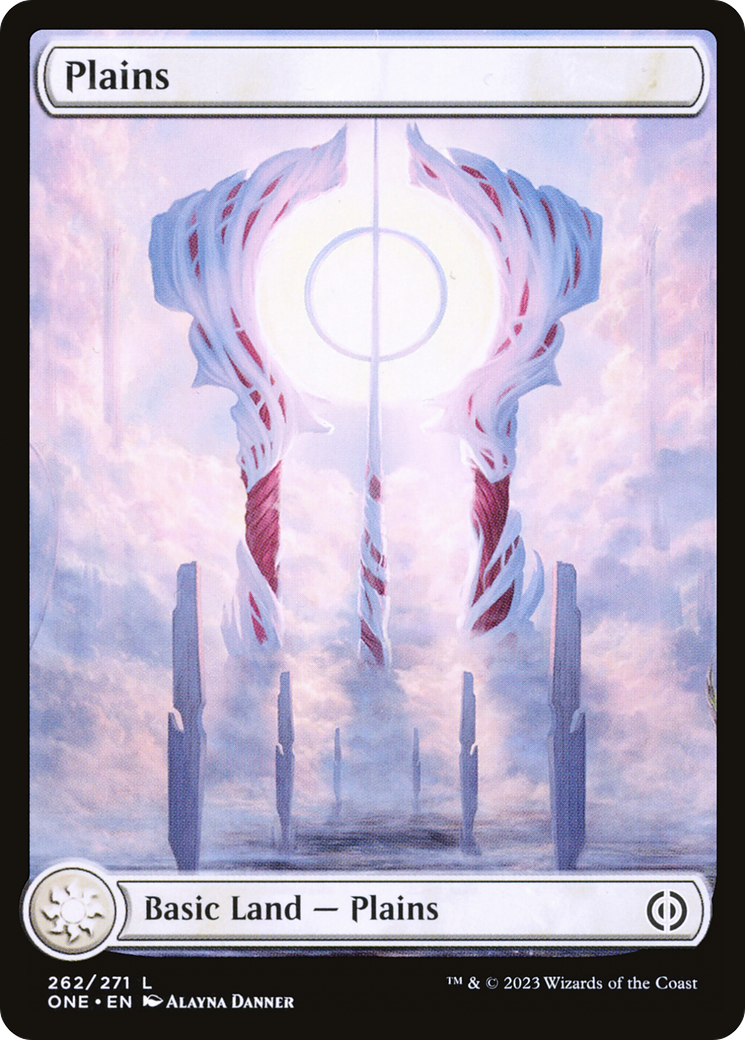 Plains (262) (Full-Art) [Phyrexia: All Will Be One] | Devastation Store