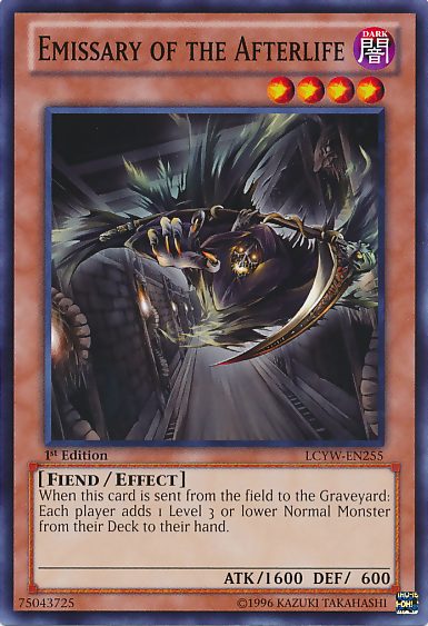 Emissary of the Afterlife [LCYW-EN255] Common | Devastation Store