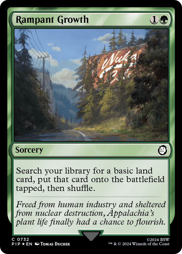 Rampant Growth (Surge Foil) [Fallout] | Devastation Store