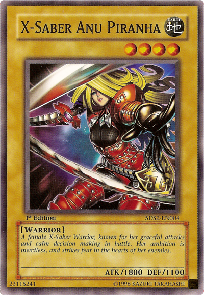 X-Saber Anu Piranha [5DS2-EN004] Common | Devastation Store