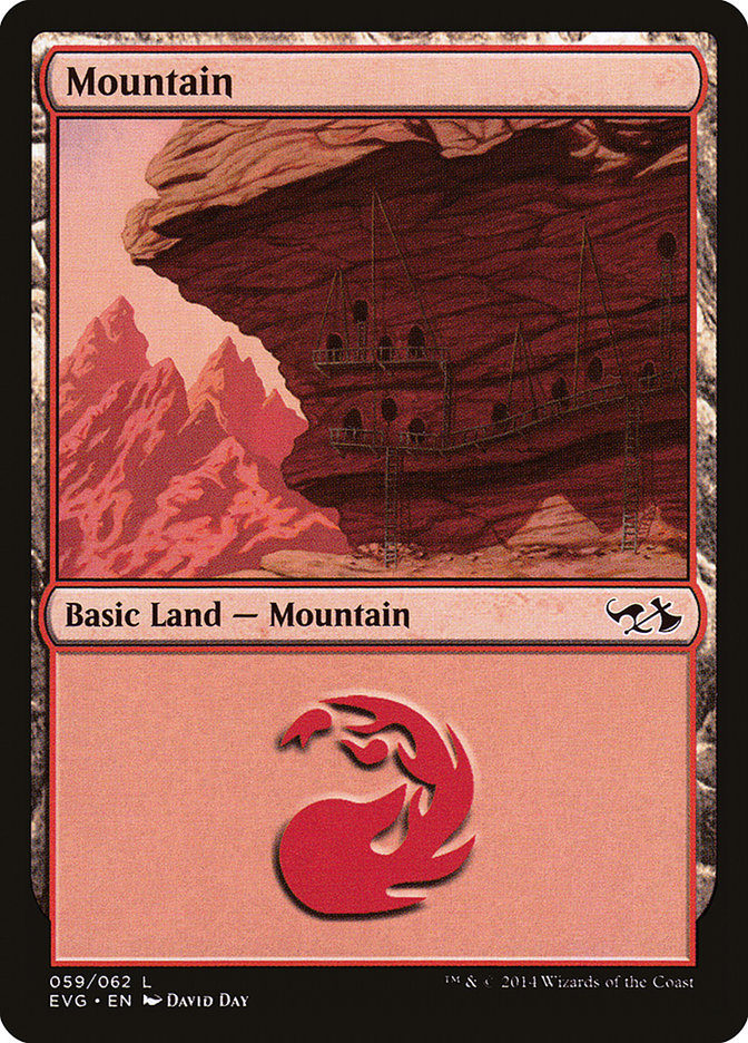 Mountain (59) (Elves vs. Goblins) [Duel Decks Anthology] - Devastation Store | Devastation Store